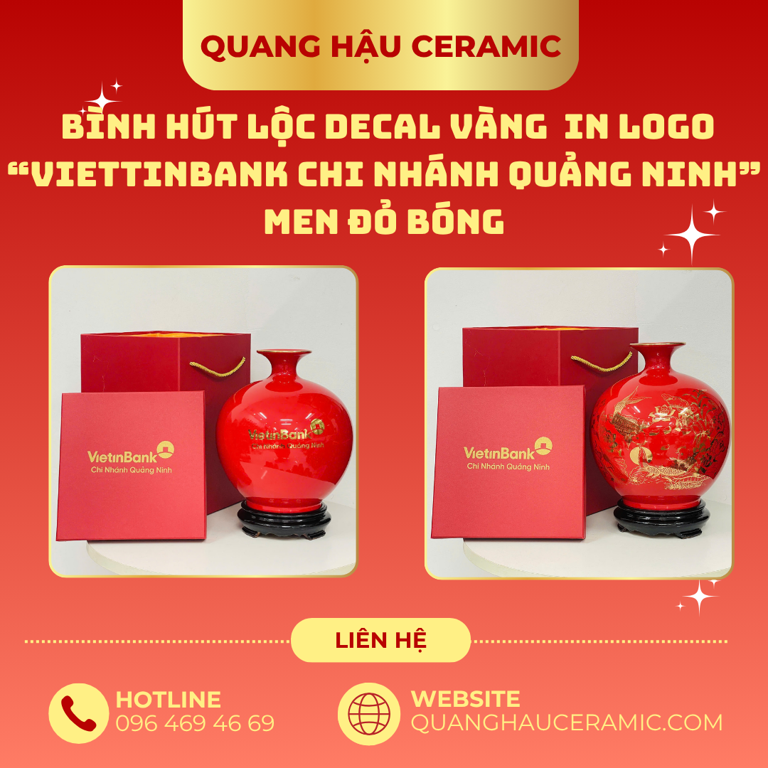 Quà tặng doanh nghiệp in logo Viettinbank chi nhánh Quảng Ninh – 2 mặt